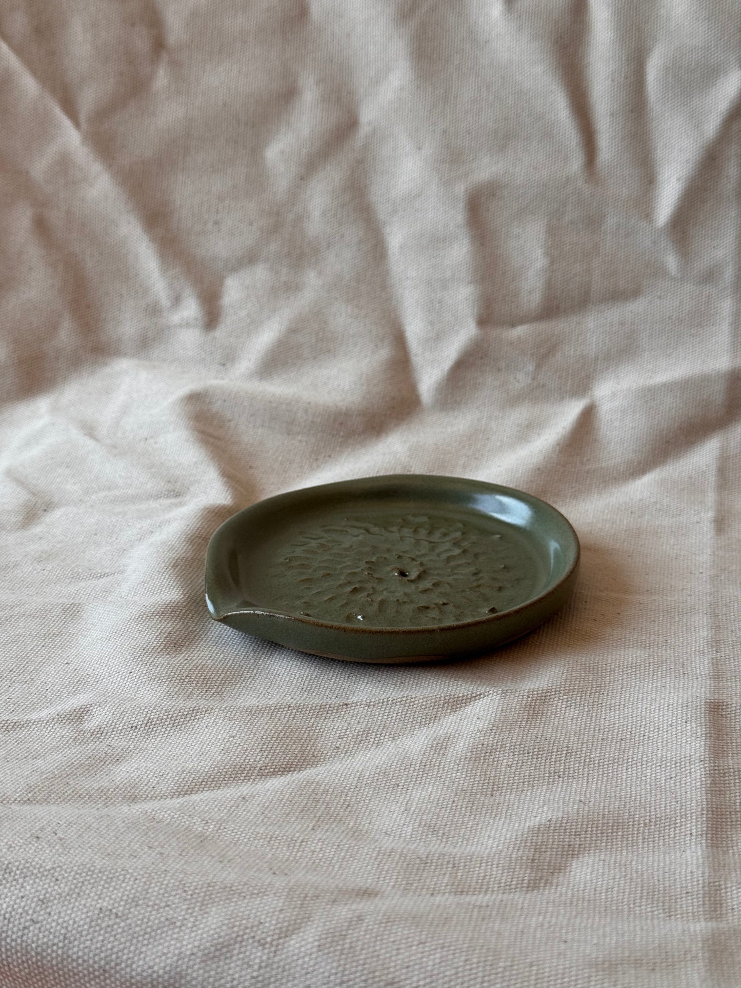 garlic grater - green (second)