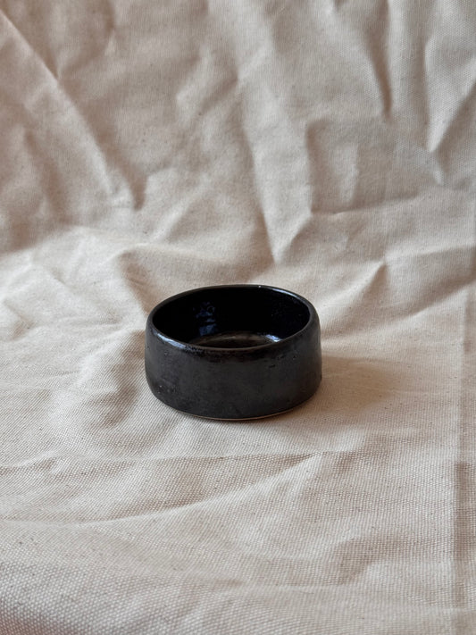 ring dish - black