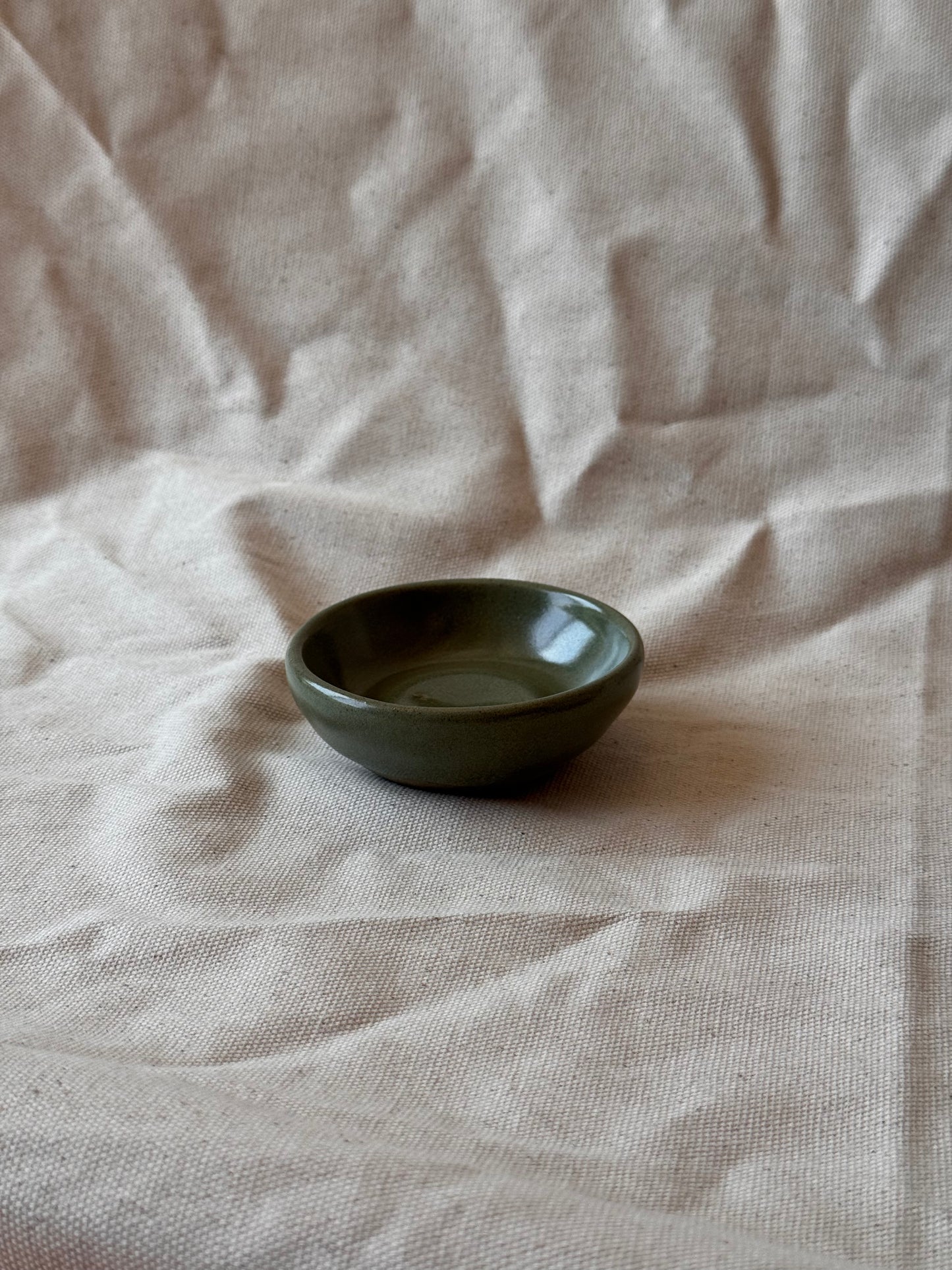 ring dish - green
