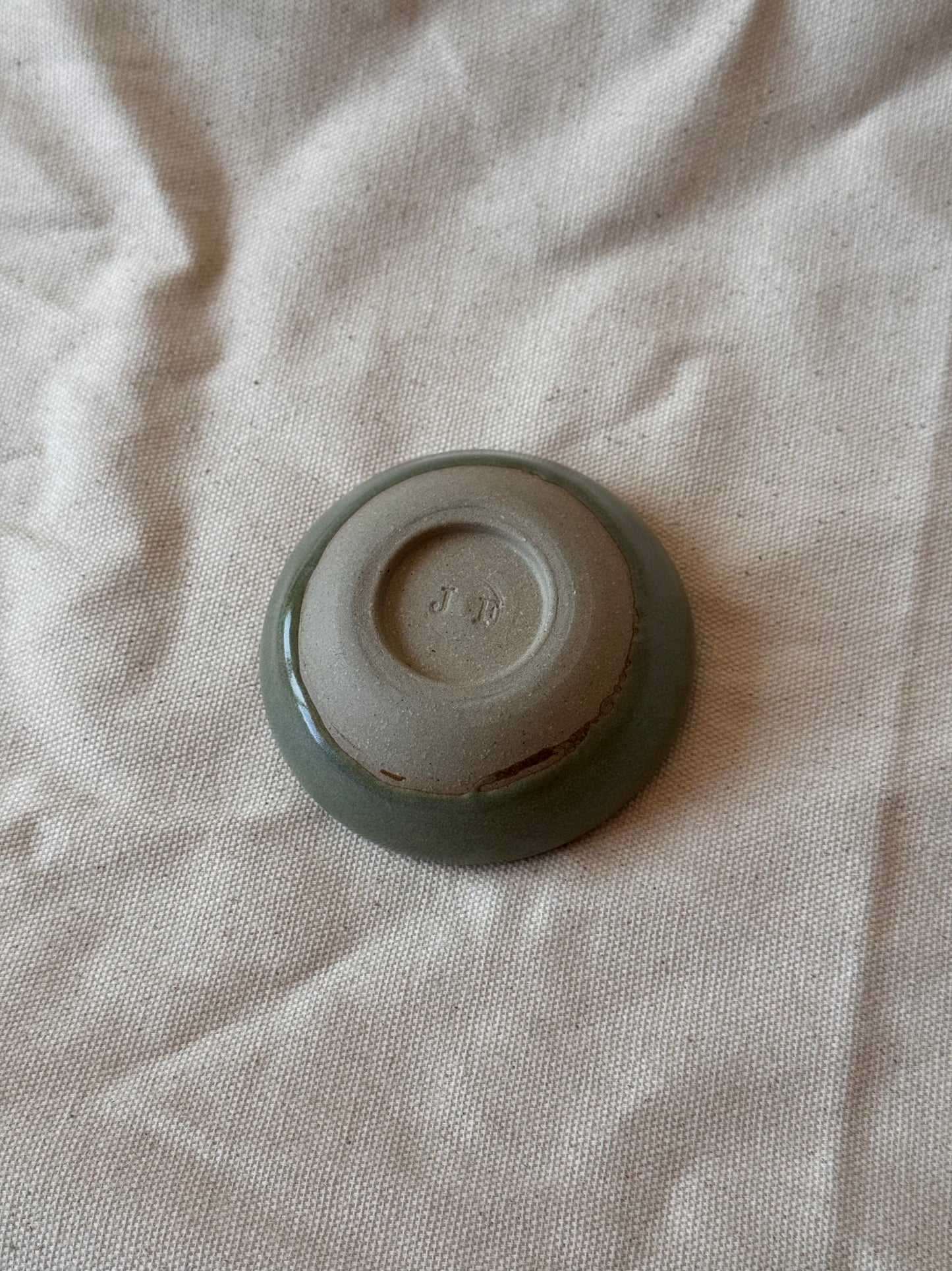 ring dish - green