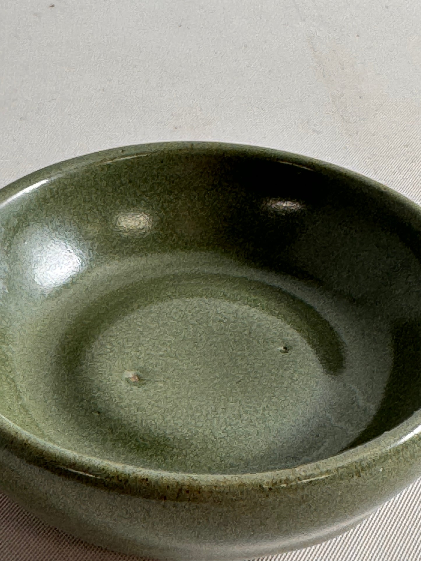 ring dish - green